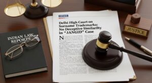Delhi High Court on Surname Trademarks: No Deceptive Similarity in ‘JANGID’ Case